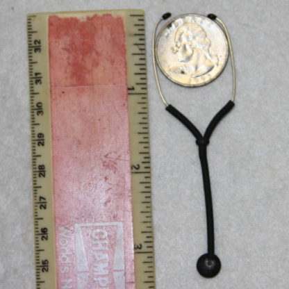 stehtoscope shown with ruler for size
