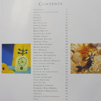 Claywork table of contents