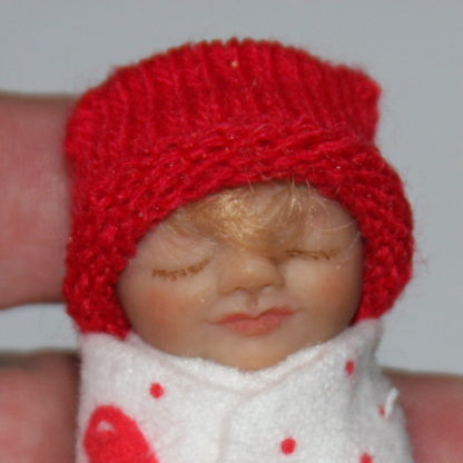 Valentine baby doll face
