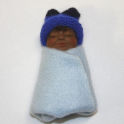 Mexican baby boy doll blue bundle