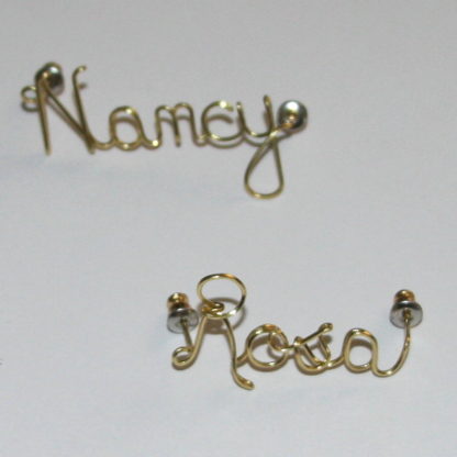 Nancy and Rosa wired hat pins