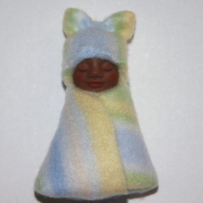 Ethnic Boy Doll Polymer Clay Baby