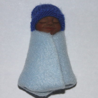 Baby Boy Ethnic Doll in Blue