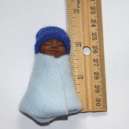 Baby Boy Ethnic Doll with Ruler