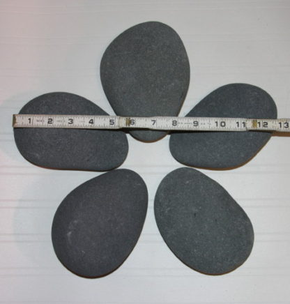 5 Large Oval rocks size