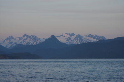 Glacier Views From Homer Spit